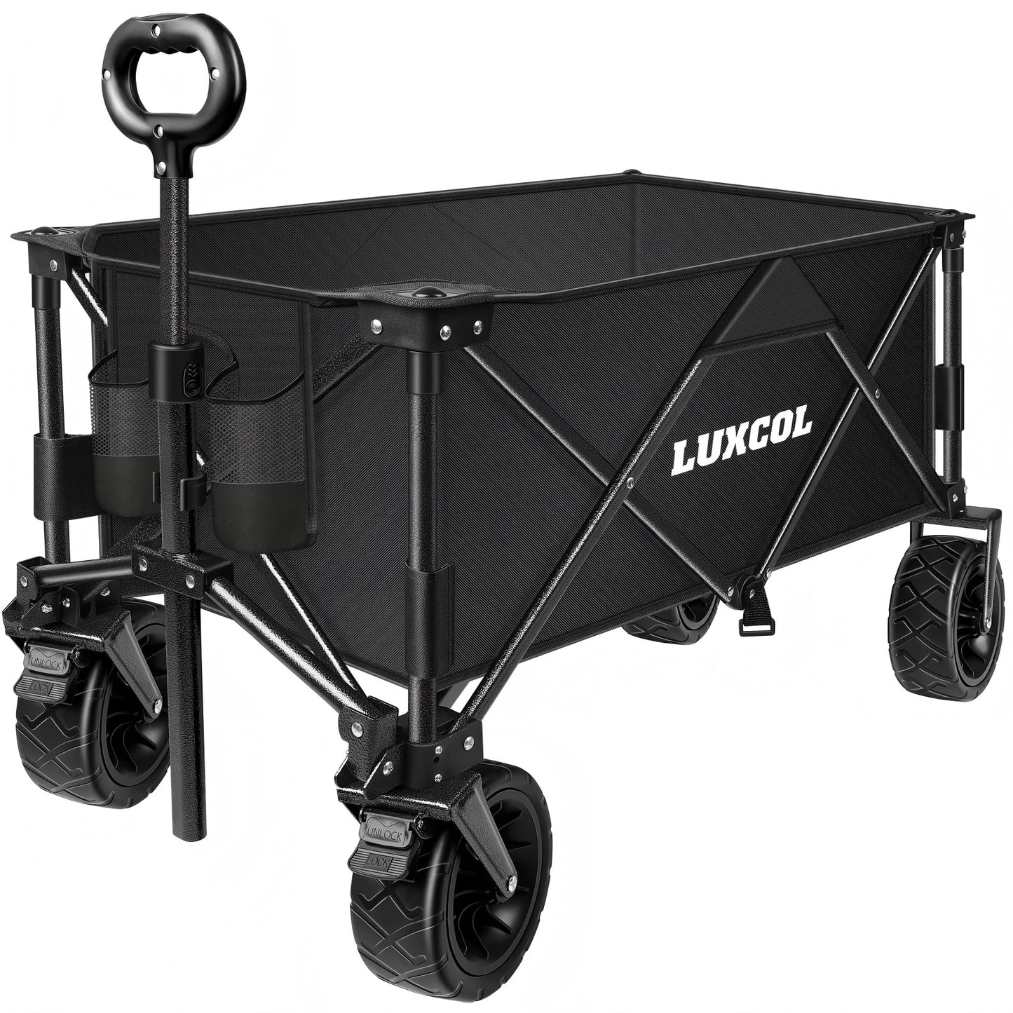 Collapsible Wagon Cart Black