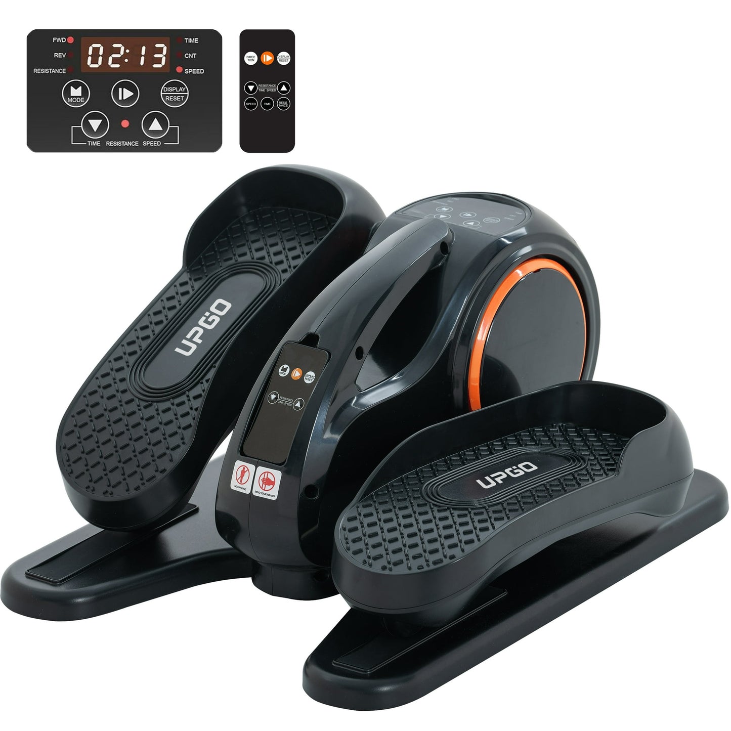 YOSUDA Under Desk Ellipticals Electric, Elipse Leg Exerciser for Seniors Fully Assembled, Seated Pedal Exerciser with Remote Control & Non-Slip Pedals