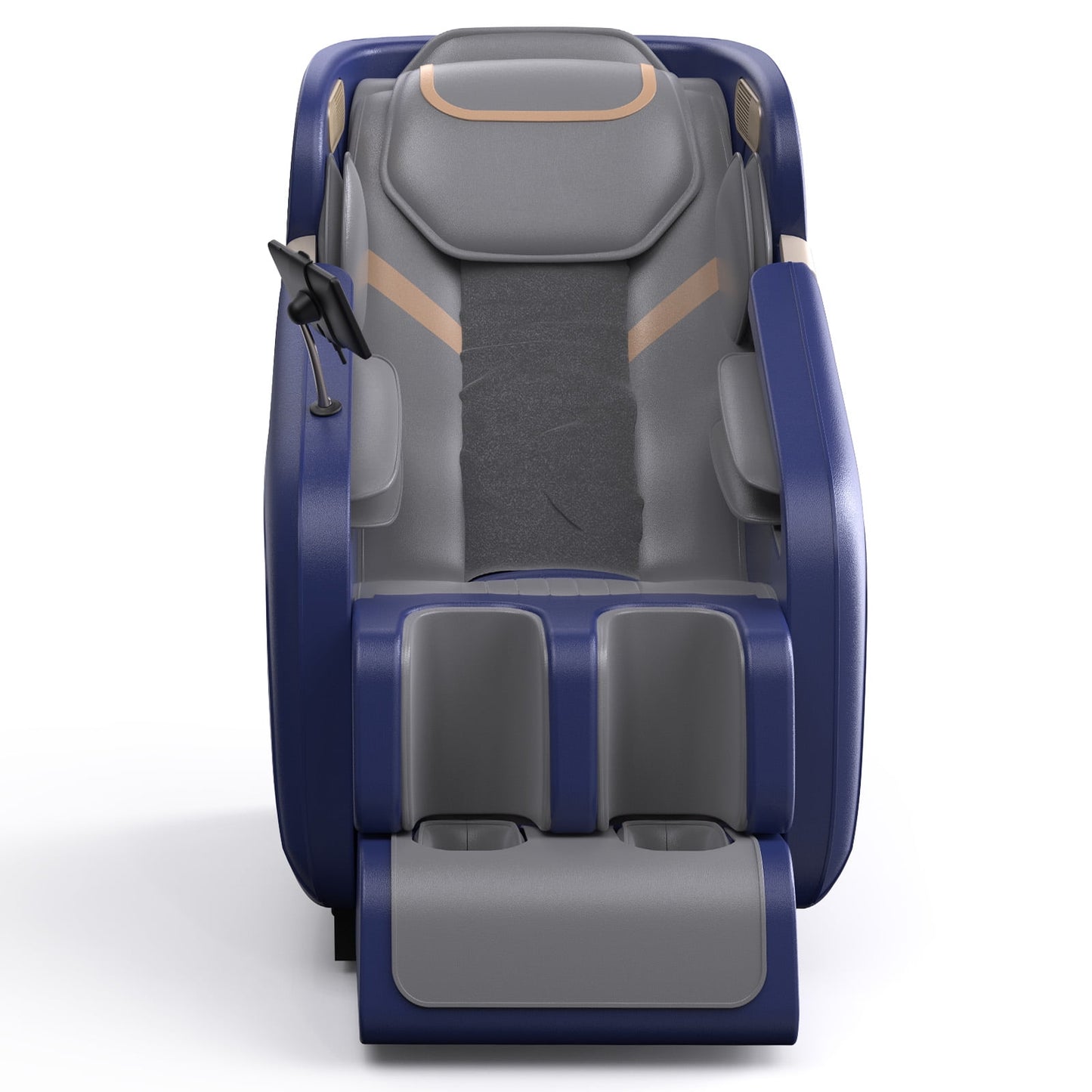 Upgo 4D Massage Chair Full Body, Zero Gravity Massage Chair with Heat and Foot Massage with Airbags, Kneading, Bluetooth, LCD Touch Control - Blue