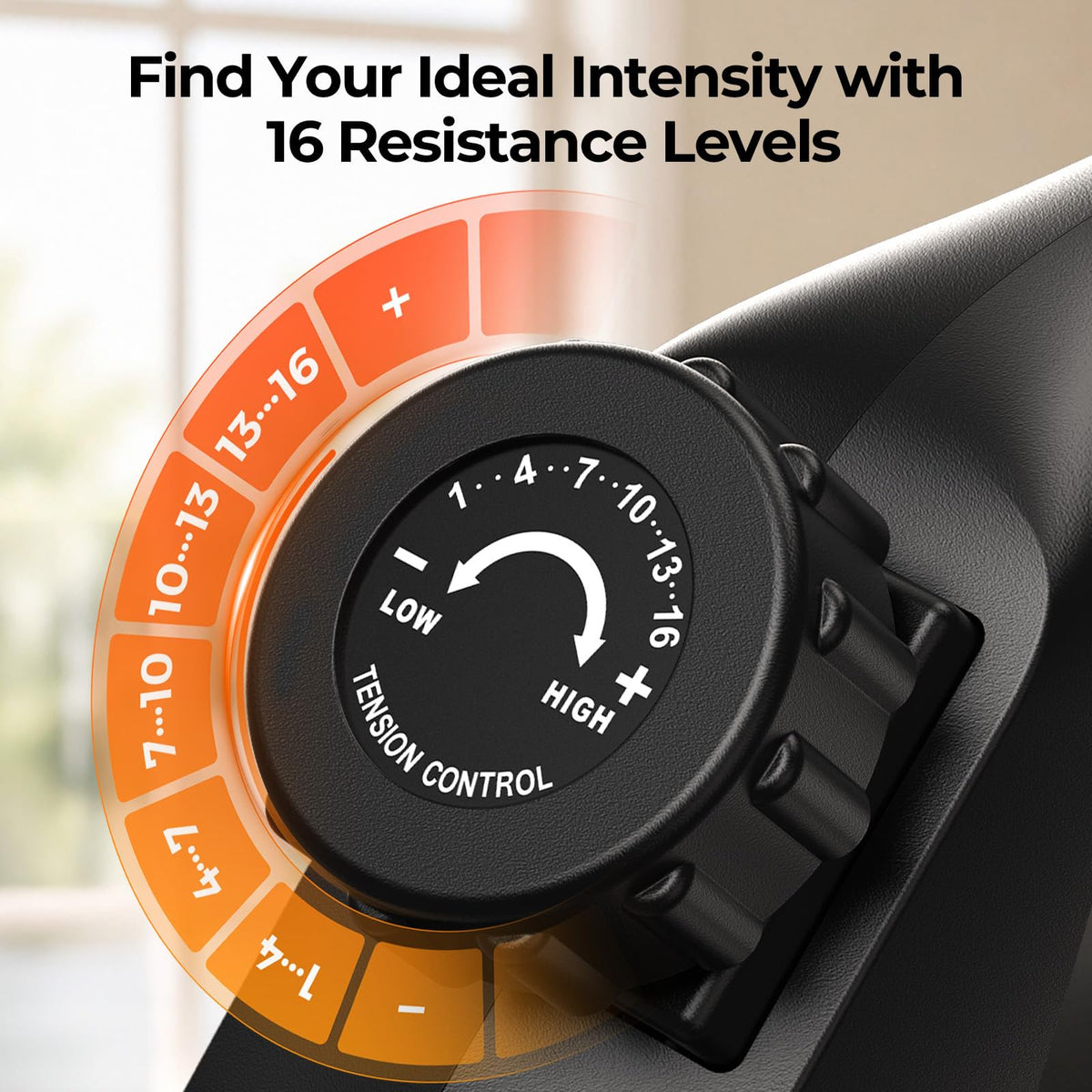 YOSUDA Under Desk Bike Pedal Exerciser,Magnetic Mini Exercise Bike with App Connectivity