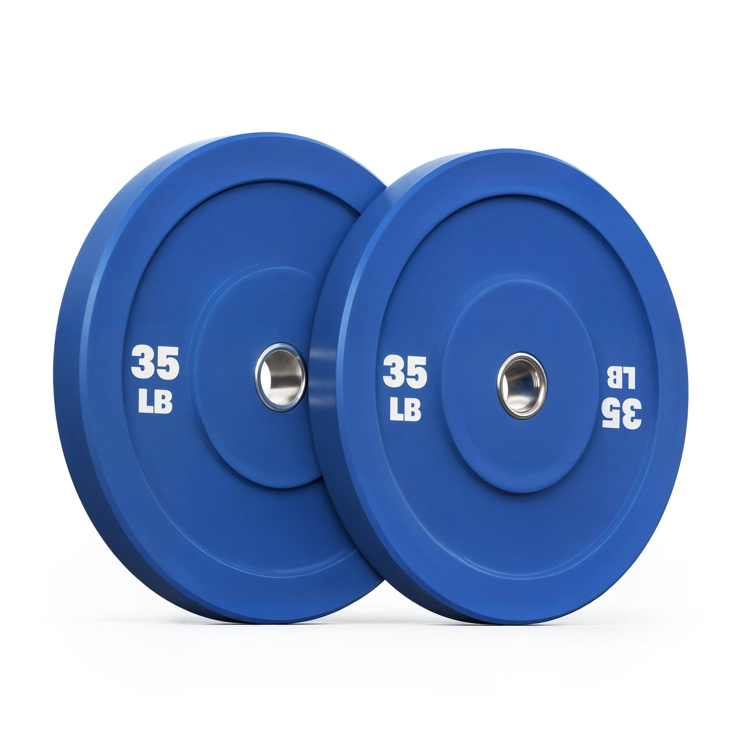 FLYBIRD Classic Color Olympic Bumper Plate 35LB (1 Piece)