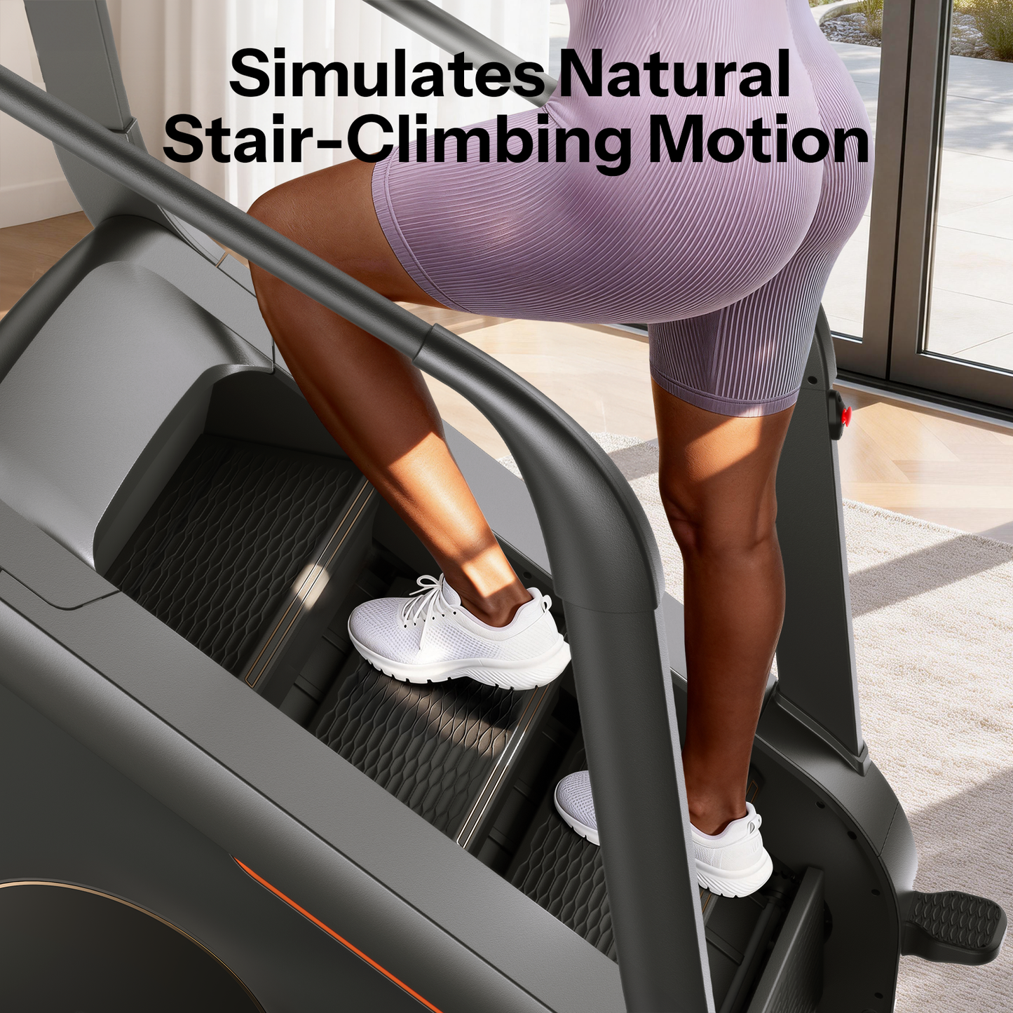 FED Fitness SC3 Stair Stepper Machine for Home Gym, Commercial Grade Stair Climber with LED, Stair Machine with 15 Speed Levels for Cardio and Lower Body Workout, 660LBS Capacity, 24-164 Steps/Min